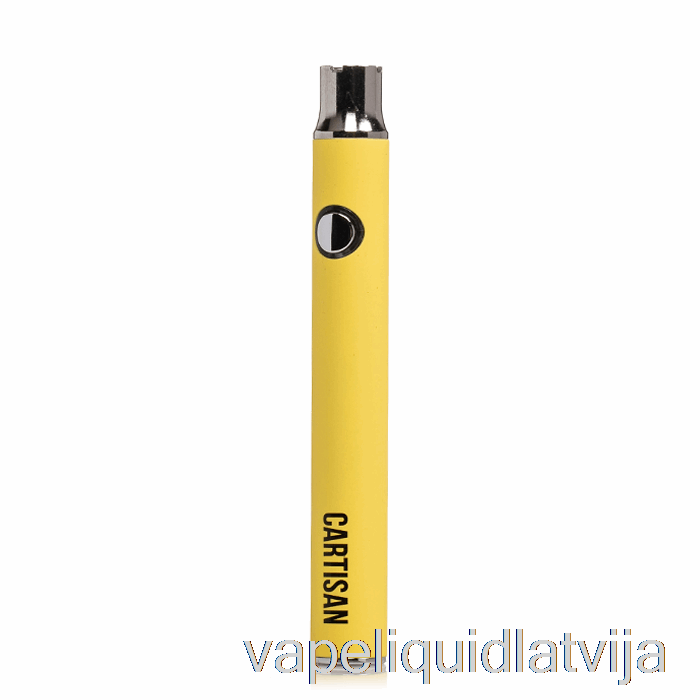 Cartisan Button Vv 350 510 Akumulatora Dzeltens Vape šķidrums